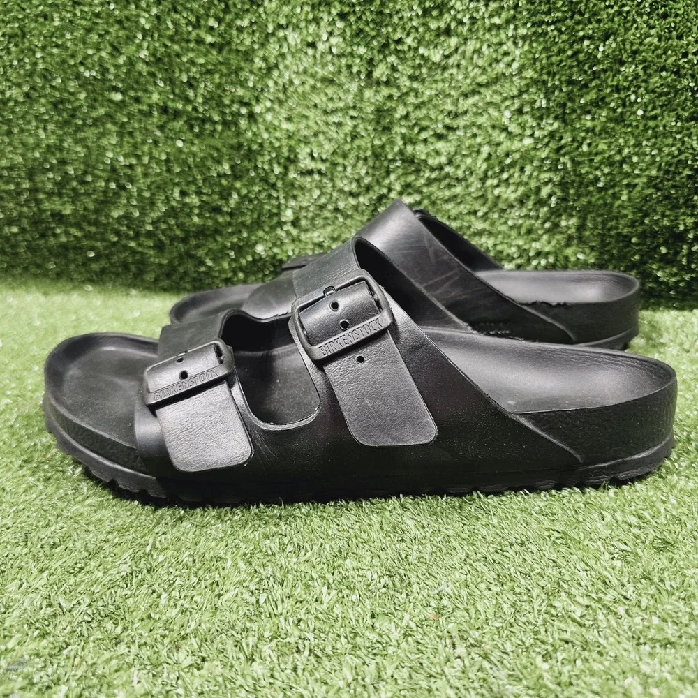 Birkenstock Arizona EVA Essential Black Rubber Slip On Sandals Mens 42 US 9